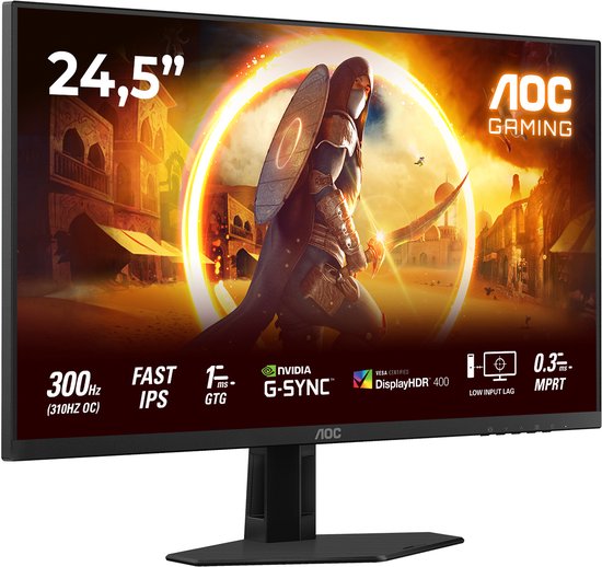 AOC G4 25G4SRE – Full-HD-IPS-Gaming-Monitor – 25 Zoll – 310 Hz