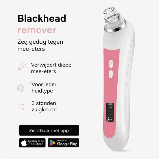 Vimora Mitesser-Entferner - Gesichtsreiniger - Mitesser-Entferner - Pickel-Entfernung - Gesichtsreiniger - Pflege Männer & Frauen - Akne & Pickel - Gesichtspflege-Set - Pure Cleanser