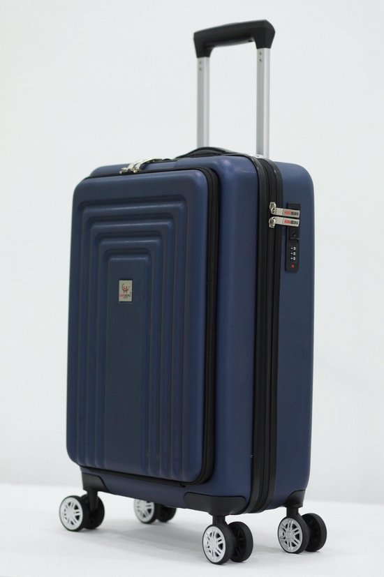 Herzberg Travel HG-8065BLU: Kabinentasche - Blau