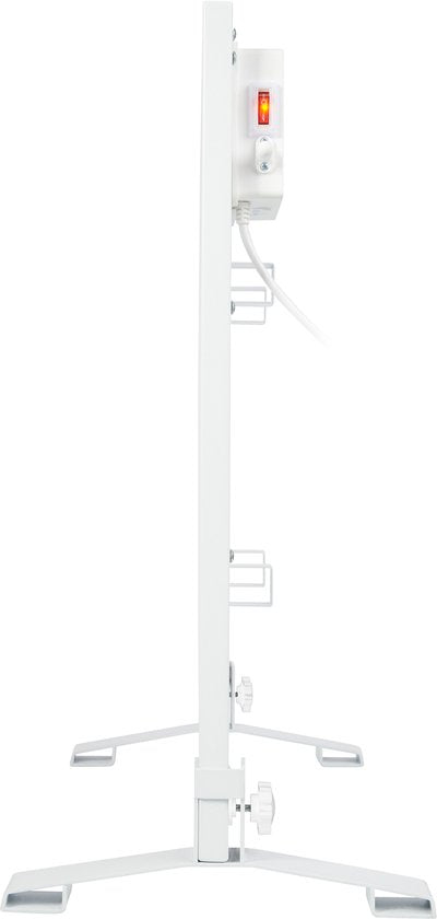 Infrarot-Heizpaneel – Princess Elektroheizung 540 W – 60 x 90 cm – Infrarot-Heizung – Infrarot-Heizpaneel 348254 – Smart – WLAN – mit App – Freistehend/Wandmontage – Energieeffizient – Bewegliches Infrarot-Heizpaneel – Weiß – Rahmenlos