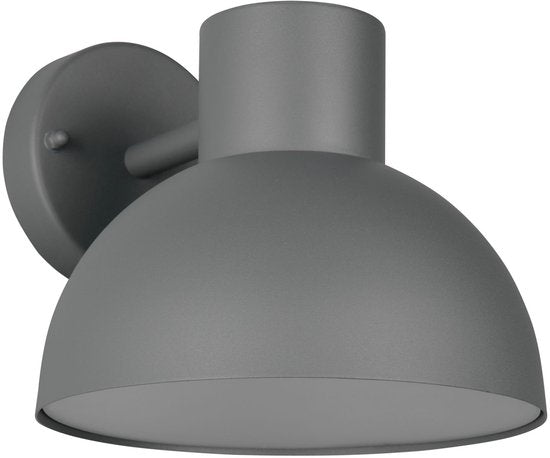 TRIO ELBE – Wandleuchte – Anthrazit – ohne 1x E27 4,9 W – Wandmontage – Außenbeleuchtung – IP44