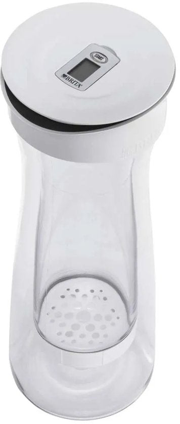 BRITA fill&serve Mind Wasserfilterkaraffe Weiß/Graphit – 1,3 l – Grau