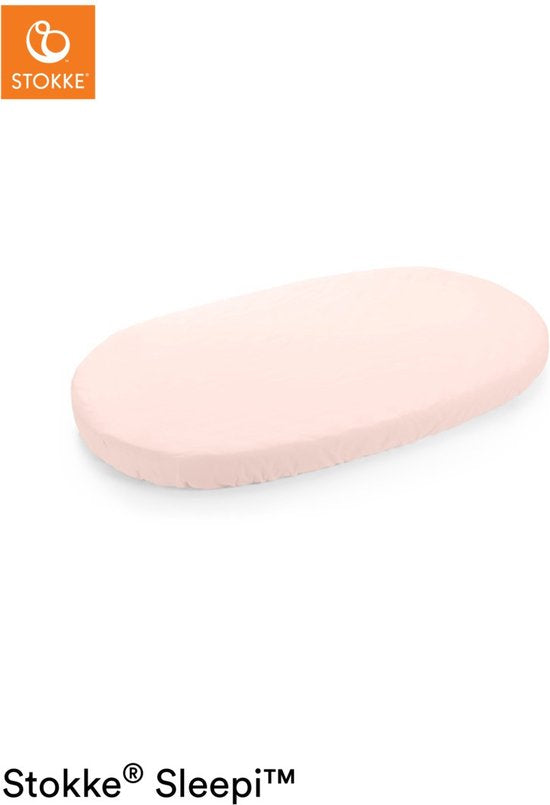 Stokke® Sleepi™ Bettchen-Spannbetttuch – 120 cm – Peachy Pink