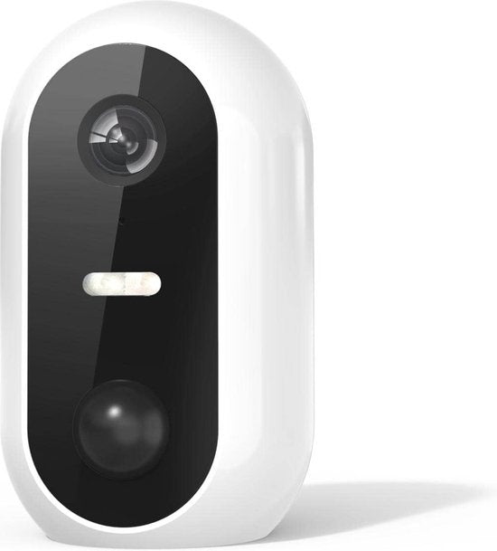 Denver Sicherheitskamera Wireless Outdoor - Kamera mit Nachtsicht - Tuya App - WiFi - Full HD - 1080P - Bewegungserkennung - Einfach zu installieren - IOB209 - Weiß
