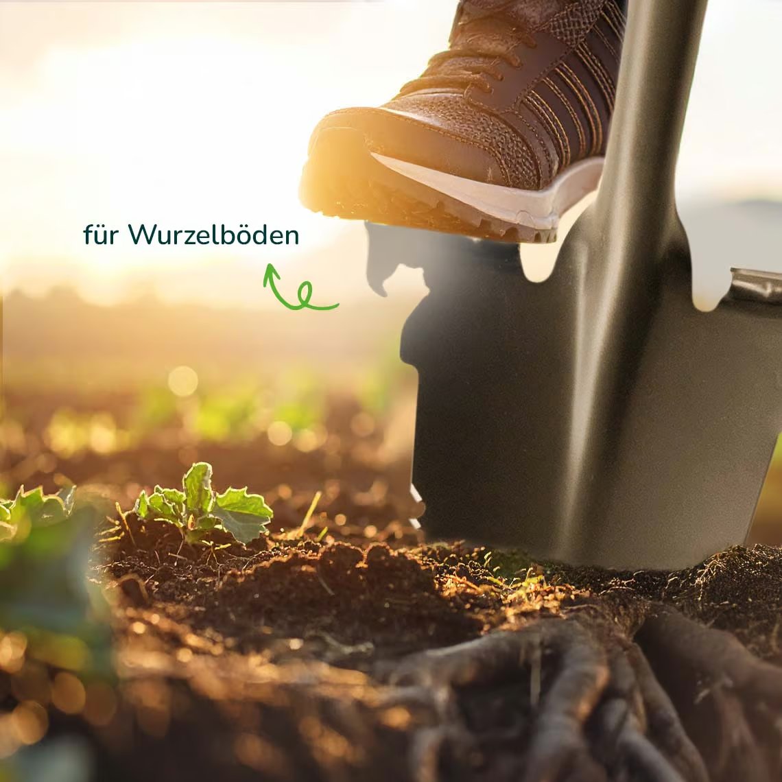 Hammersmith RayzerShovel All-in-One-Schaufel – Robuste Konstruktion aus Kohlenstoffstahl – Geeignet zum Graben und Sägen – Softtouch-Griff