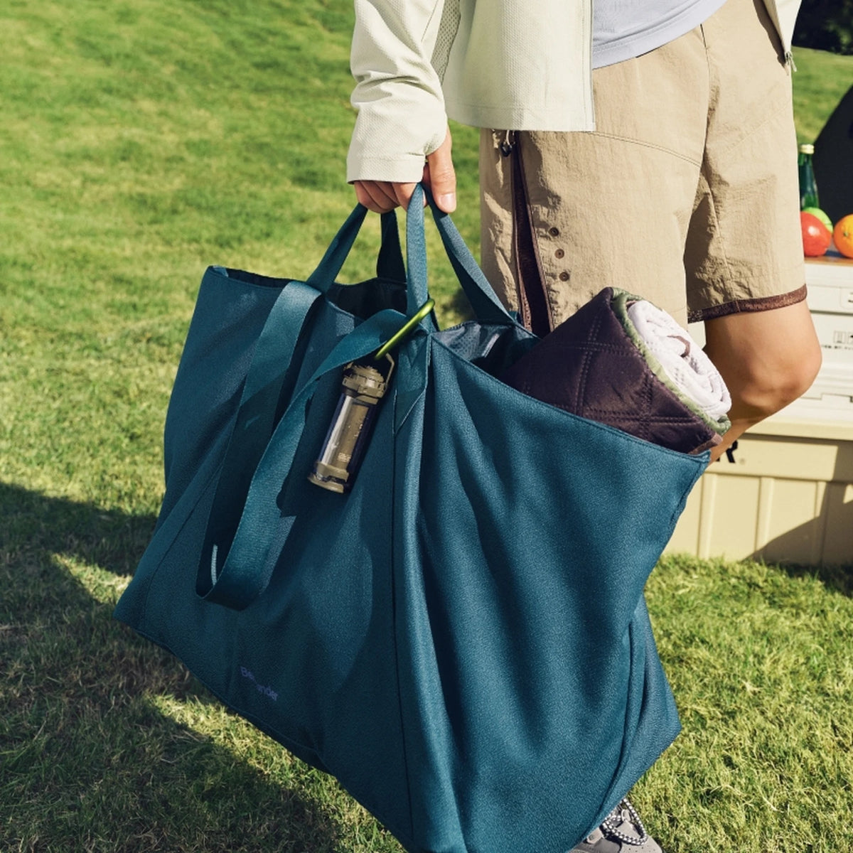 Beneunder LC168 Faltbare Tragetasche – Lila – 35 l, ausziehbar, ultraleicht 220 g