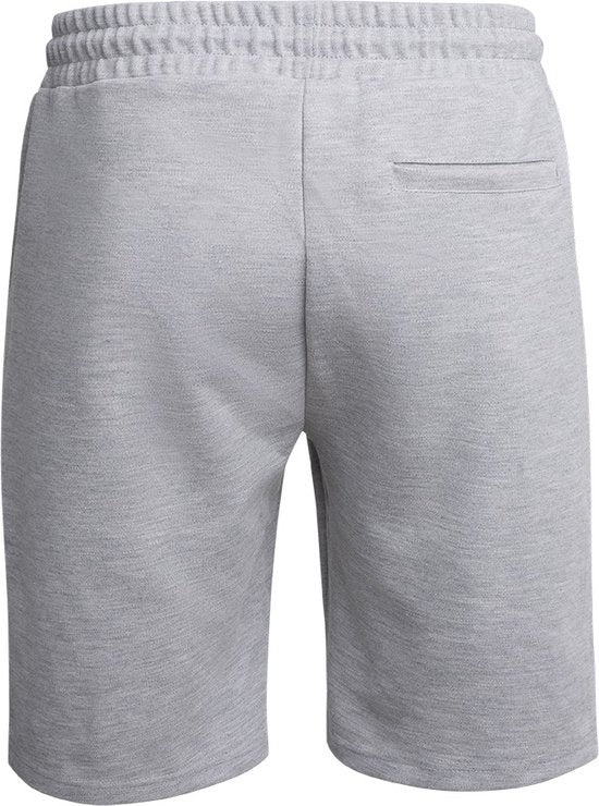 Mario Russo Mario Russo Pique Short grau melange