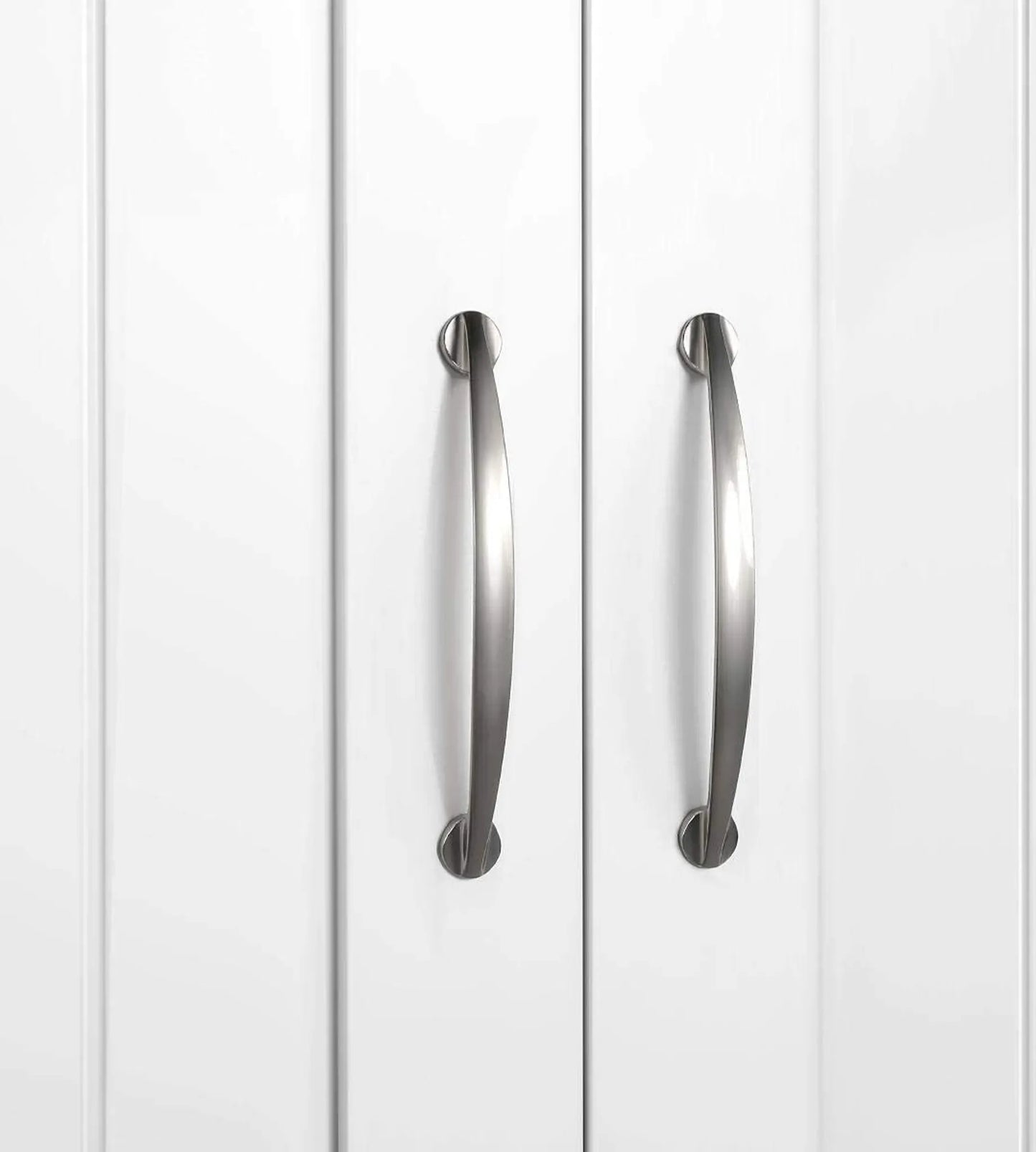 Yaheetech Hängeschrank mit 2 Türen - Mit höhenverstellbaren Einlegeböden und Metallbeschlägen und glatter Oberfläche - Für Bad, Küche und Schlafzimmer - Weiß E1 MDF - 59,5 x 31 x 59,5 cm