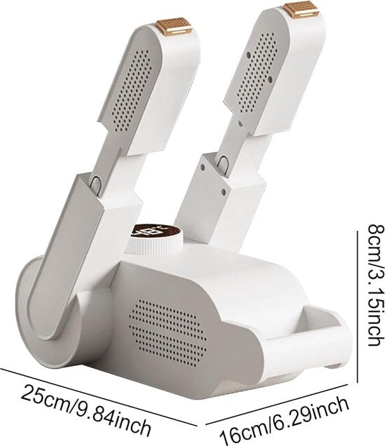 FUEGOBIRD – Schuhtrockner – Mit Timer – Ozon-/Trocknungsfunktion – Einstellbare Laufzeit – Konstante Temperatur von 48 °C – Schuhtrockner – UV-Lampe + Aktivkohle – Doppelte antibakterielle Wirkung – Neues Upgrade im Jahr 2026