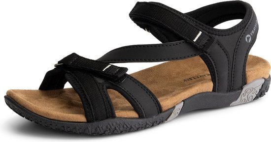 Travelin' Helsem Damen – Wandersandalen – Schwarz