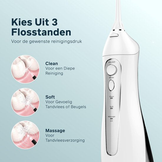 Bintoi® iSonic Pro Series F600 - Wasserzahnseide - Zahnseidegeräte - Mundspülung