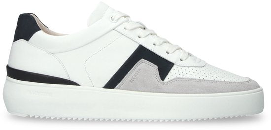 Blackstone MARBLE COLTON – DG513 Weiß Dunkelblau – Sneaker (niedrig) – Herren – Weiß – Größe: 43