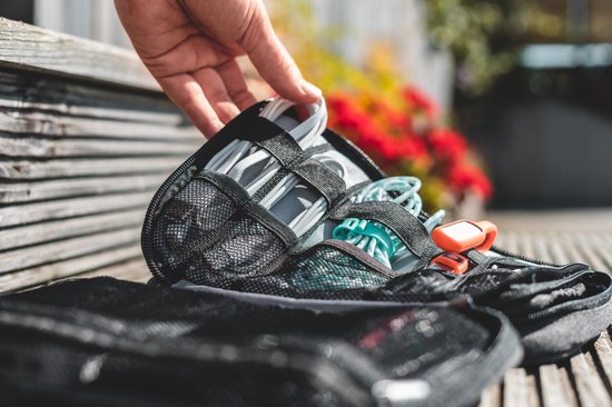 Kabelorganisationstasche - geeignet für eReader, Ladegeräte und Elektronikzubehör - Reisetasche für Kabel - Sunflake
