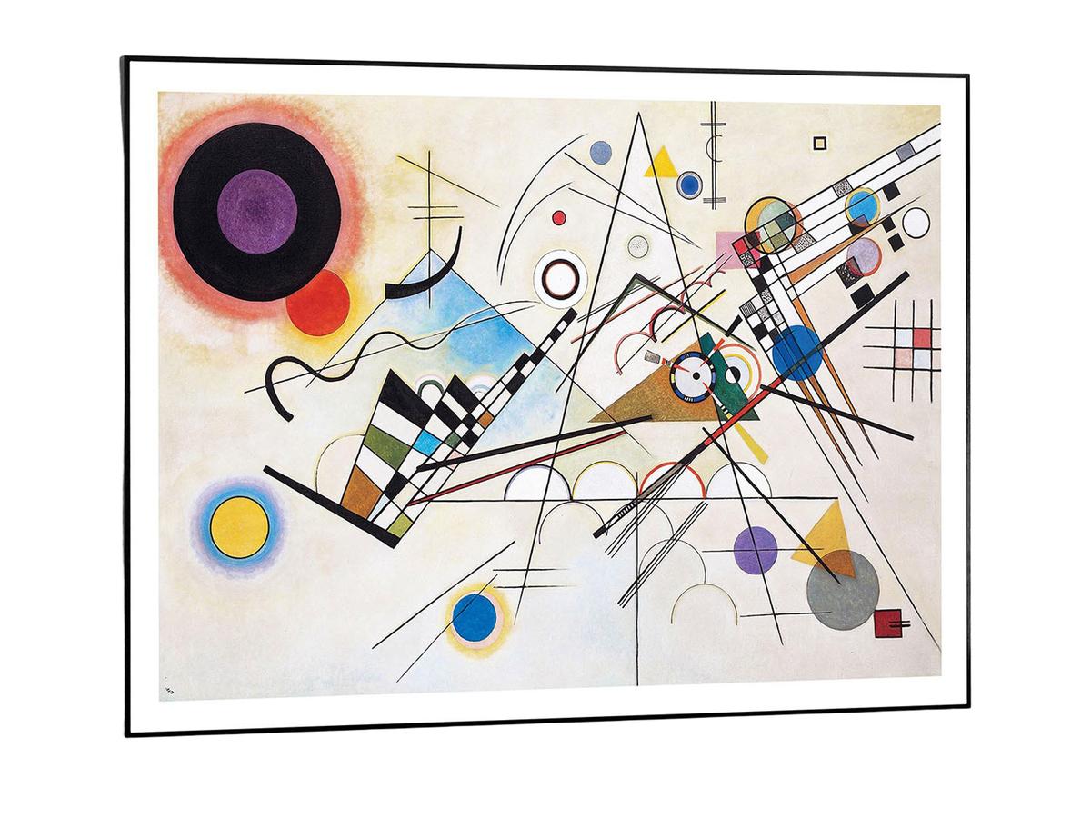 OrangeWallz Kandinsky Composition VIII – MDF-Holz – 50 x 70 cm