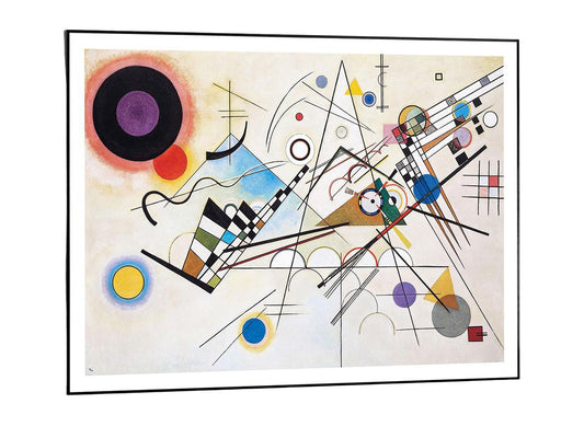 OrangeWallz Kandinsky Composition VIII – MDF-Holz – 50 x 70 cm