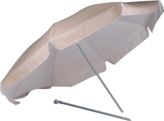 Bo-Camp - Sonnenschirm - Mit Knickarm - Ø 165 cm - Sand