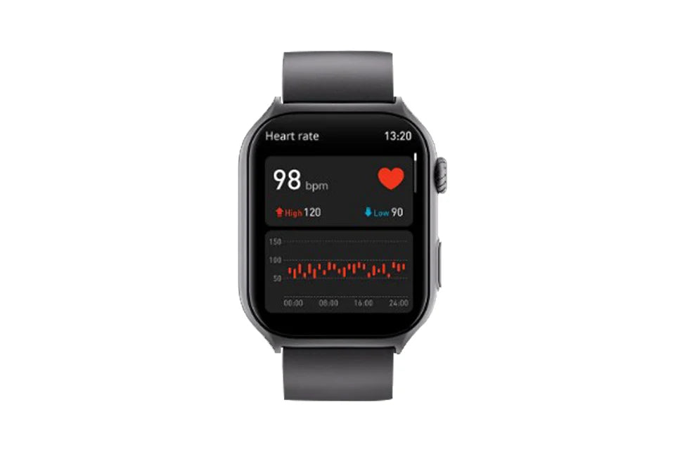 Vlectro Smartwatch 2.0 – Rechteckig – 2 Zoll HD – Telefonieren über Bluetooth – Schwarz