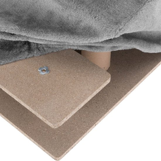 Holztreppe für Haustiere Timmy - Grau - 46 x 36 x 34 cm