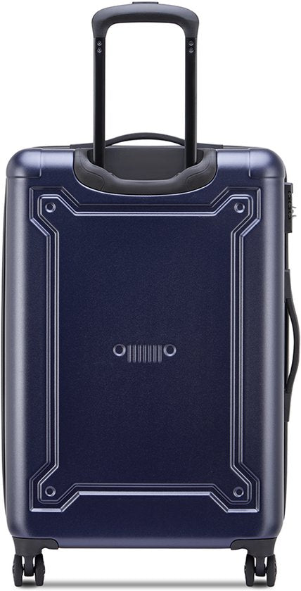 Delsey JH004C 68 cm erweiterbarer Reisekoffer – Blau