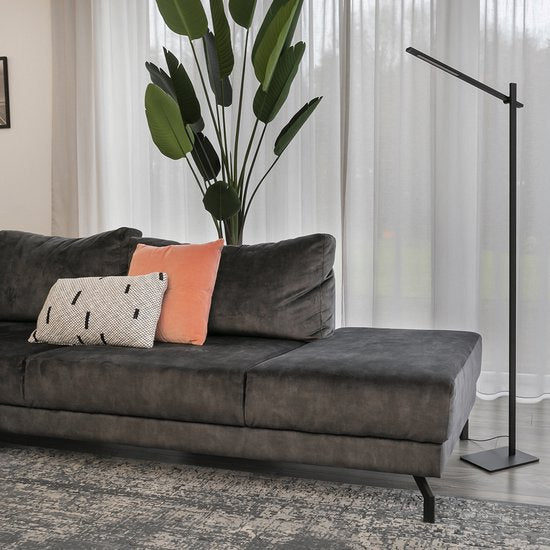 Stehleuchte Mexlite Stekk - 52 x 24 x 170 cm - Aluminium- Schwarz
