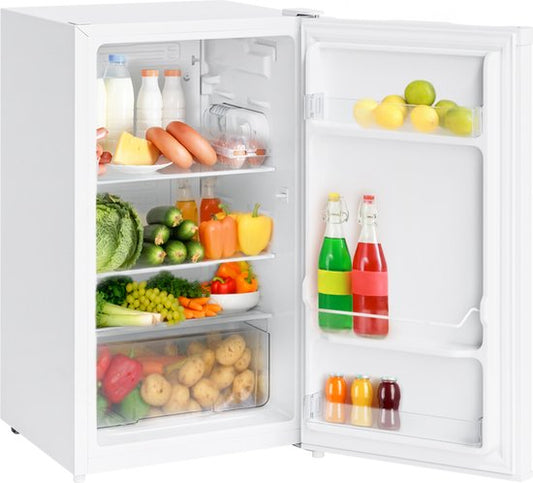 KitchenBrothers Kühlschrank - 88L - Kühlschrank - Tischmodell - Kühlschrank - Freistehend - Weiß