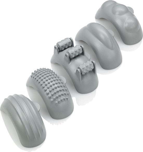Medisana – HM 886 – Handmassagegerät – Wärme/Rotlicht – 5 Aufsätze – weiß