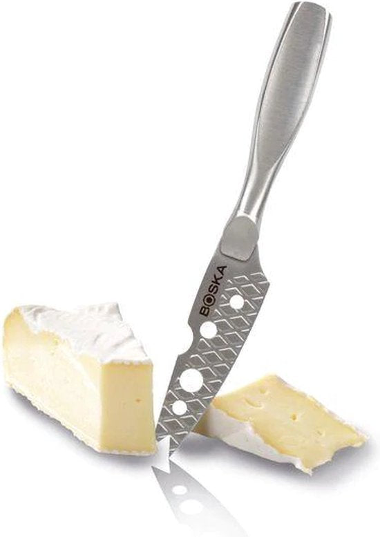 Boska Käsemesser Semi-soft Mini Monaco+ No.3 - Käsemesser Weichkäse - Briemesser - Edelstahl - Spülmaschinenfestes Käsemesser - Küchenutensilien - Küchenzubehör - 10 Jahre Garantie