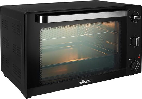 Tristar Freistehender Backofen OV-3640 - Backofen 2000W - 60L - 90 bis 230⁰C - 5 vorprogrammierte Einstellungen