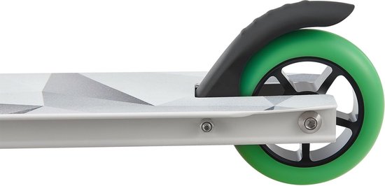 Stunt Scooter Futuristisch in Weiß Grün