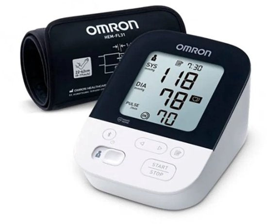 Omron M4 Intelli IT – Oberarm-Blutdruckmessgerät – Manschettenumfang: 22–42 cm
