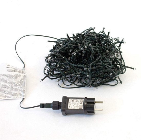 Nampook Weihnachtsbaumbeleuchtung - 18 Meter - 240 warmweiße LEDs - Außenbereich