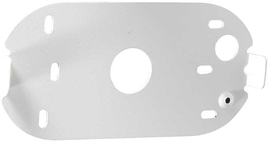 Weißer 2-Lampen-Spot Fez 2674W, dimmbar, dreh- und neigbar, Kunststoff/Metall, Modern, Mexlite