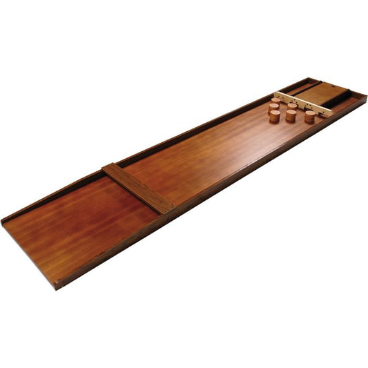 Jakkolo Shuffleboard für Anfänger – MDF/Buchenholz – 30 Scheiben – Schiebedeckel