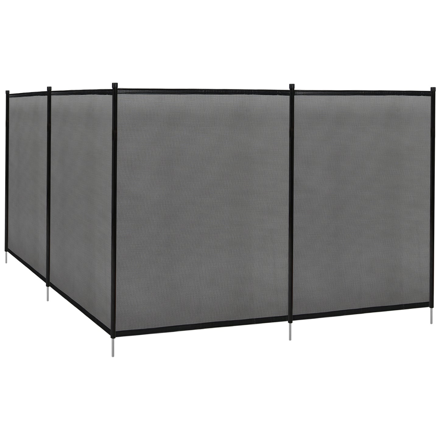 Schwimmbadzaun Kinderschutzzaun Schwimmbadschutz Saunateichzaun 360 x 125 cm