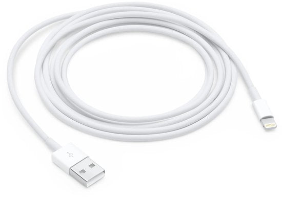 Apple – Lightning-Ladekabel – USB-A auf Lightning – 12 W – 2 m – Weiß