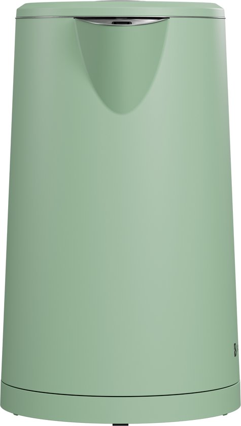 KitchenBrothers Wasserkocher - 1.7L - Mit Temperaturkontrolle - Elektrisch - Warmhaltefunktion - Display - Doppelwandig - Cool-touch - 2200W - Pastellgrün