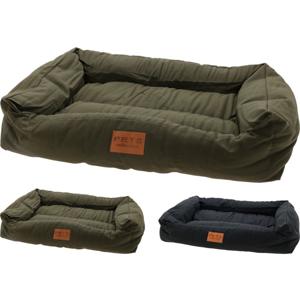 Pet Collections Hundekorb 85 x 65 x 20 cm – gemischt grün/blau