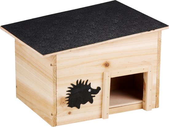 Lifetime Garden Igelhaus Holz - FSC 100% - Igelhaus - Meerschweinchenhaus - Holz