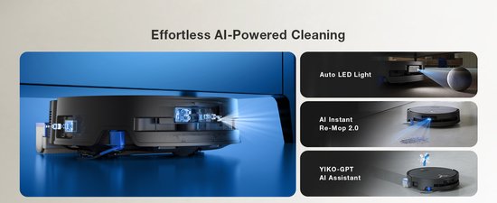 Ecovacs Deebot X9 Pro Omni – Staubsauger- und Wischroboter – Schwarz