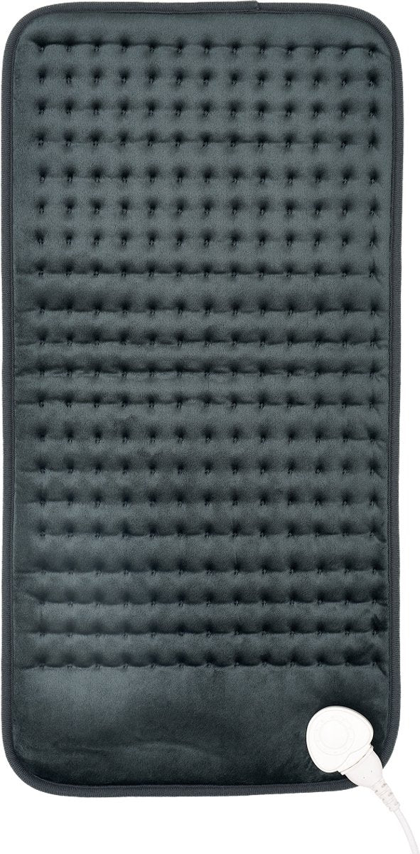 Auronic Heizkissen XXL 60 x 30 cm – Anthrazit – 9 Heizstufen – Timer – Waschbar