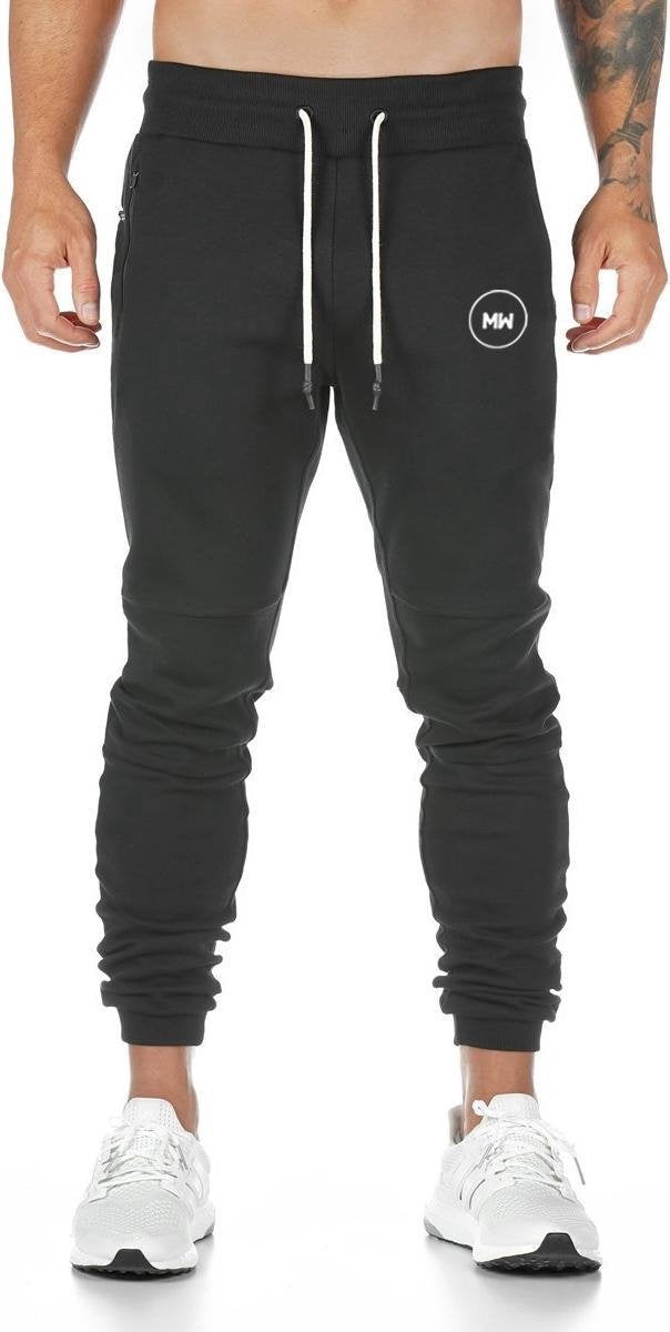 MWÂ¬Ã† - Herren-Trainingshose - Herren-Sweatpants - Lange Sporthose - Hose mit Taschen - Größe XL