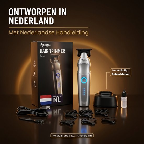 Haarschneidemaschine für Männer – Trimmer-Set für Kopf und Bart – Barttrimmer und Haarschneidemaschine – USB-C