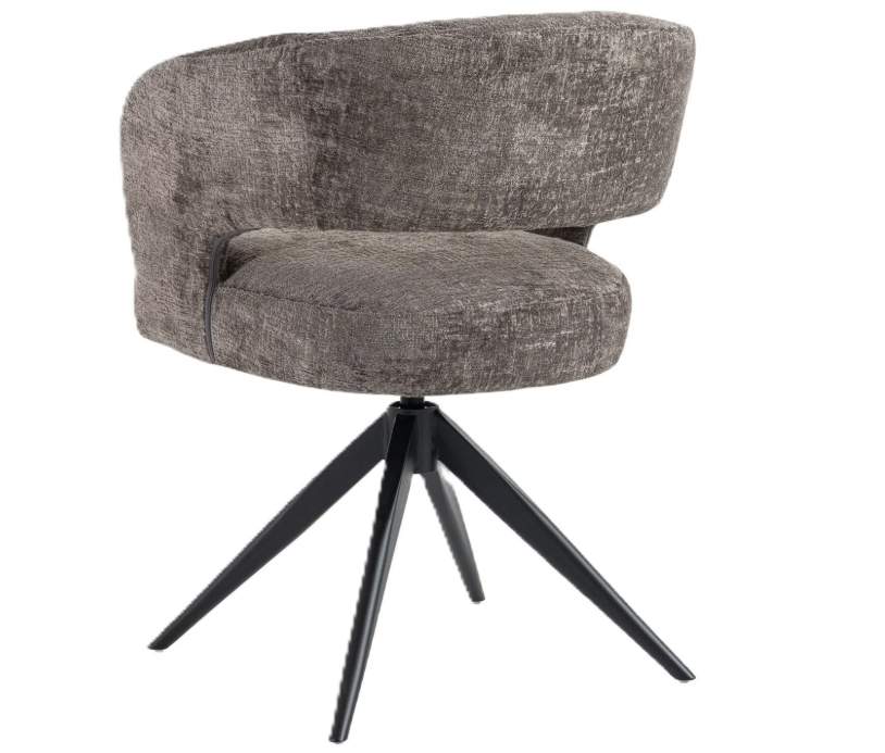 Criks Design Coco Esszimmerstuhl Taupe – 77 x 62 x 61 cm – 2er-Set