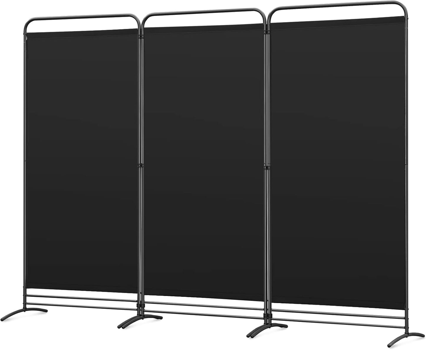 Angel Living Faltwand - 3 Paneele - 243 x 180 cm - Schwarz