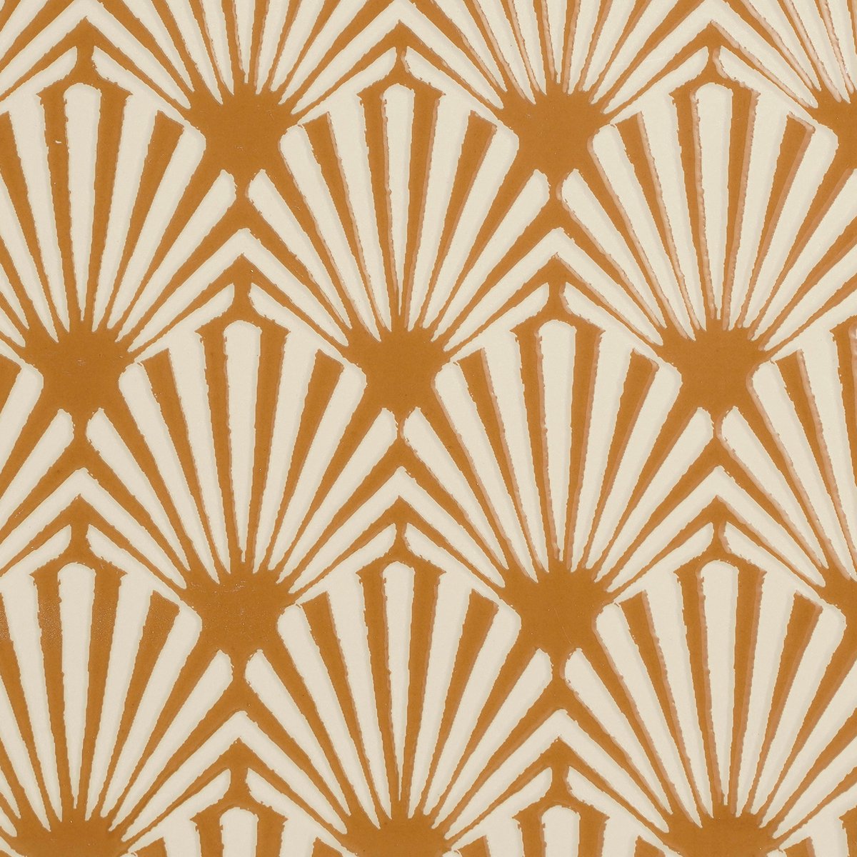 Mica Decorations Odile Beistelltisch 3er-Set - Metall - Braun/Weiß - 28x28x67 cm, 24x24x61 cm, 20x20x55 cm