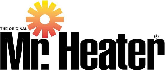 Mr Heater Tragbarer Gasherd MH9BDF - Gasheizung mit Gasflasche - Gasherd Camping - Räume bis zu 26M2 - Geeignet für Propan 31 und Butan/Propan G30+31 Kartuschen - Schwarz/Rot