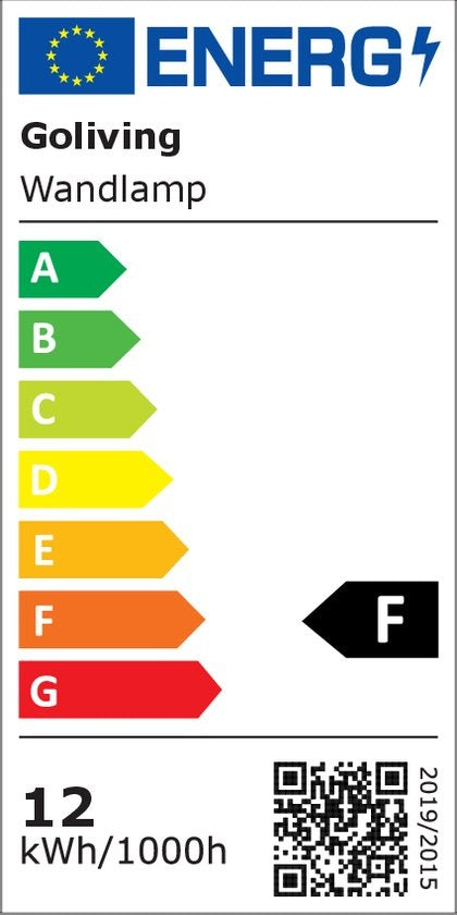 Goliving - Wandleuchte für drinnen und draußen - Wasserdicht - LED - Energieeffizient und rostfrei - 10x10x10 cm - schwarz