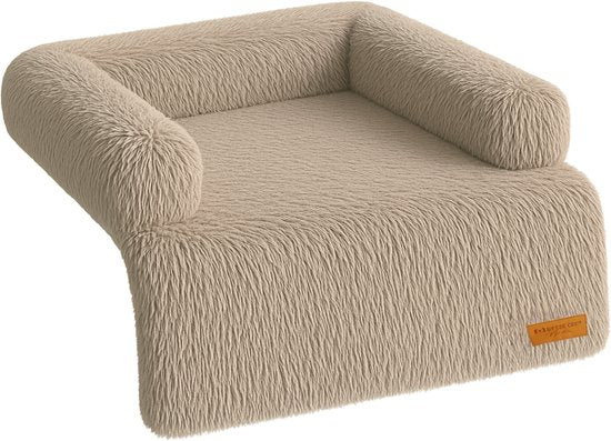 By Cee Cee Original Hundedeckenbank - Hundedeckenbank - Hundekorb - Premium - komplett abnehmbar - Mocha Taupe - 75x90 - Größe S