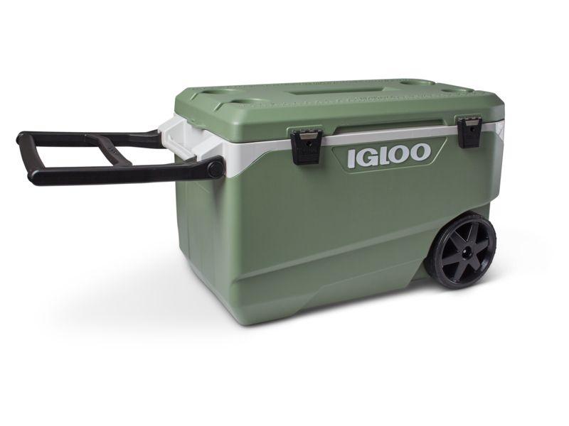 Igloo EcoCool Latitude 90 Roller-Kühlbox – 85 Liter – Vintage Green