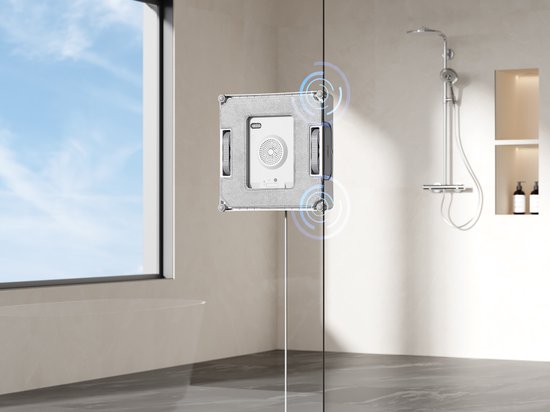 Ecovacs Winbot W2 Pro Omni Fensterreinigungsroboter – Fortschrittliche Navigation – Selbstreinigend – Weiß